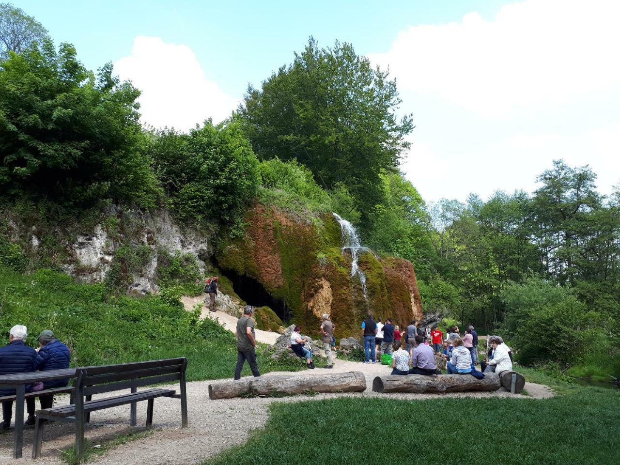 Herberg Die Alte Schleuse Manderscheid Exteriör bild