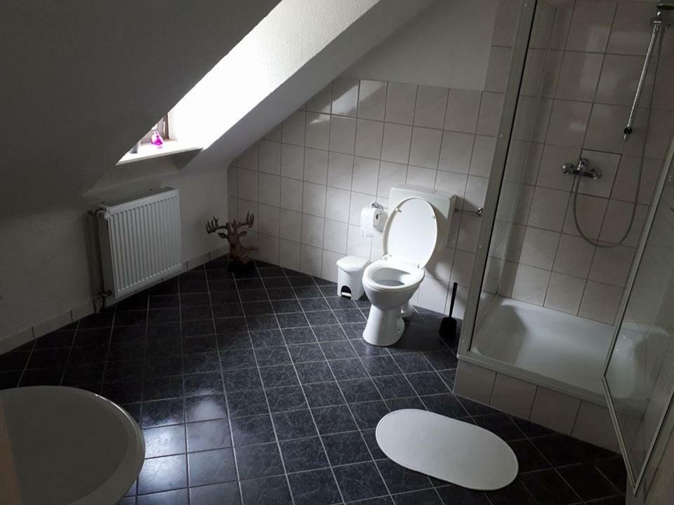 Herberg Die Alte Schleuse Manderscheid Exteriör bild
